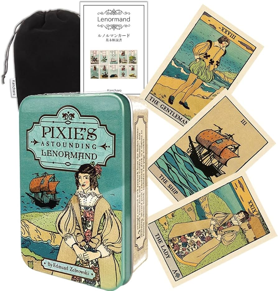 Amazon | Kancharo ルノルマンカード 36 枚 タロット占い【ピクシーズ