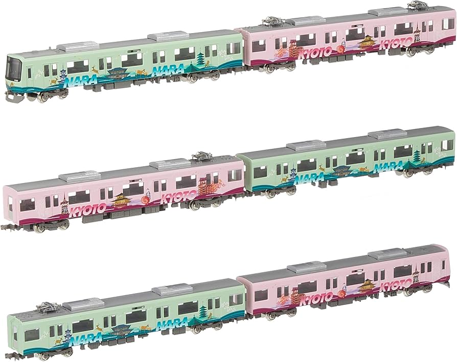 Amazon | グリーンマックス Nゲージ 近鉄3220系 (KYOTO-NARAラッピング