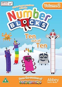 Amazon.co.jp: Number Blocks: Ten Out of Ten [Region 2] : DVD
