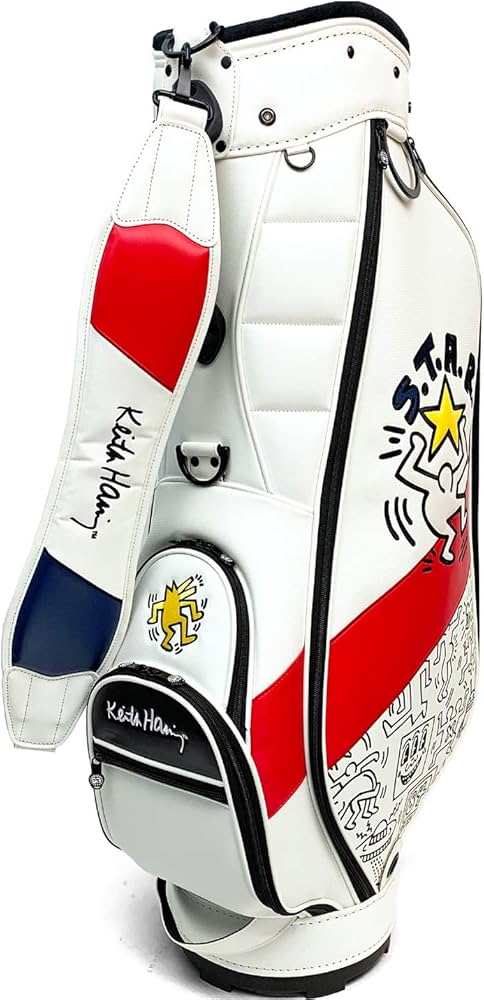Amazon | キース・ヘリング(Keith Haring) ゴルフ カート キャディ