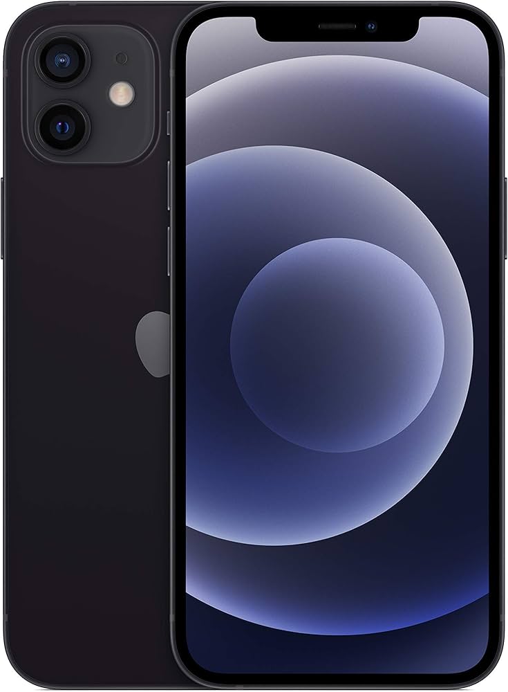 Amazon | 【整備済み品】 Apple iPhone 12 128GB ブラック SIMフリー
