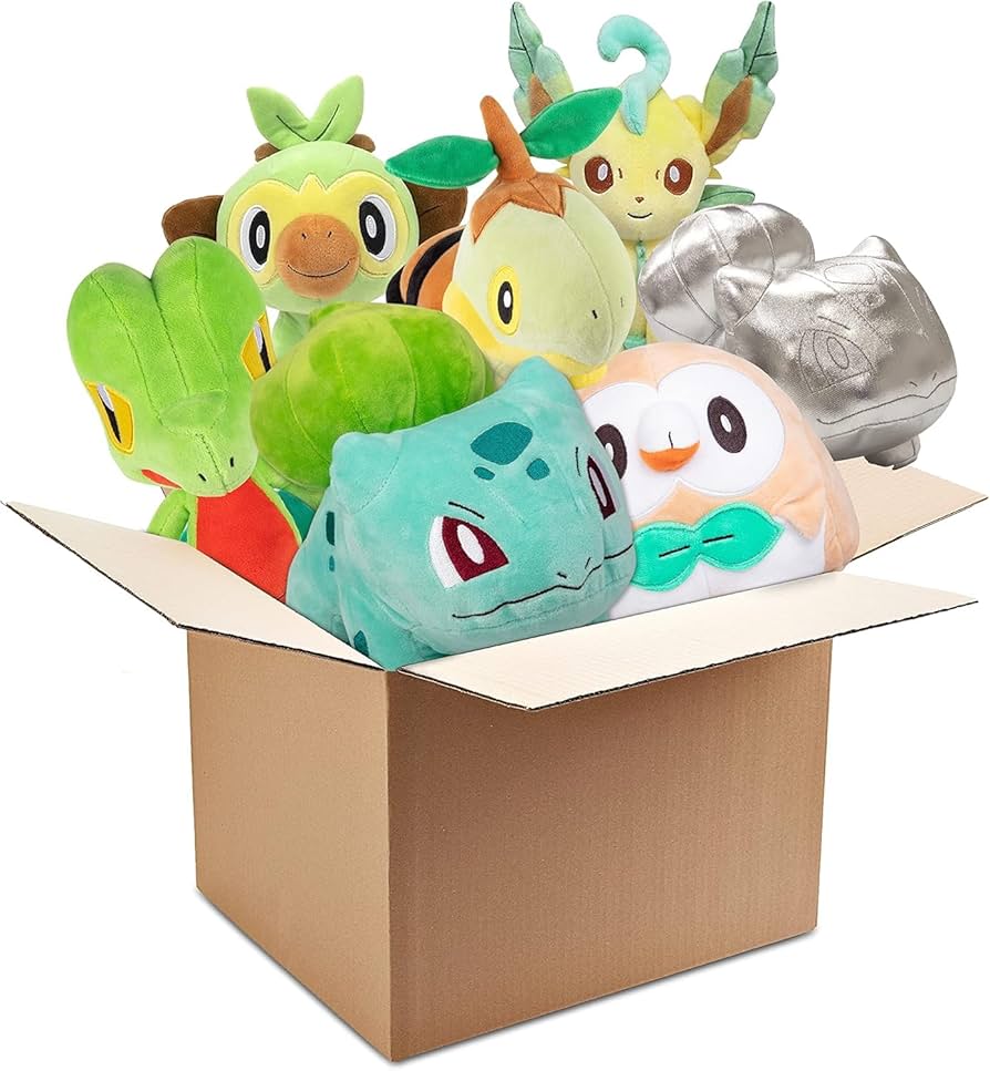 Amazon.co.jp: ポケモン グラスタイプ 8インチ プラッシュ ミステリー