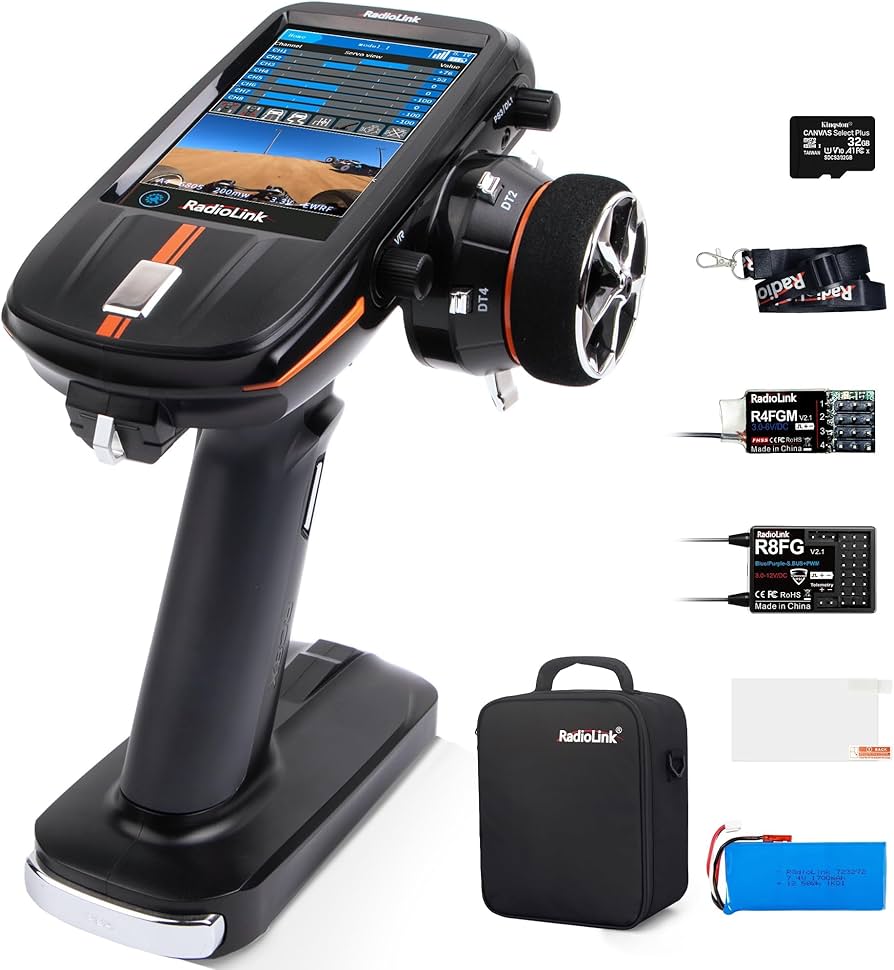 Amazon.com: Radiolink RC8X 8CH 2.4G RC Transmitter and R8FG&R4FGM