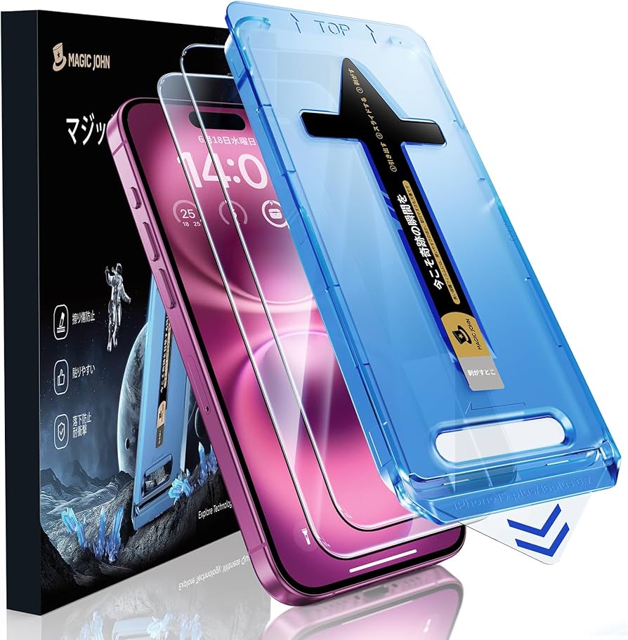 Amazon | 【光沢仕様】MAGIC JOHN 対応 iPhone 16 Plus/iPhone 15 Plus