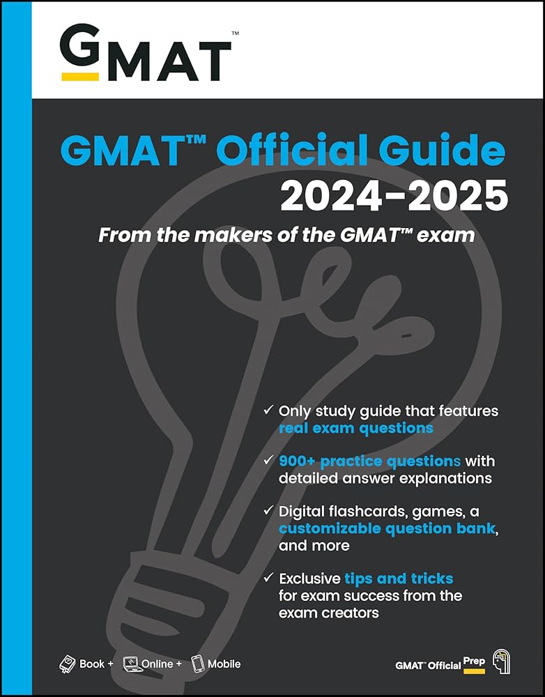 Amazon | GMAT Official Guide 2024-2025: Book + Online Question