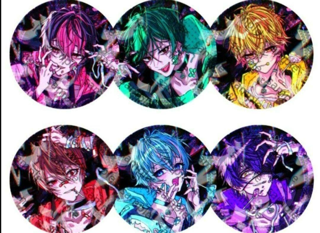 Amazon.co.jp: 全6種 シクフォニ 周年記念 缶バッジ しっくす : おもちゃ