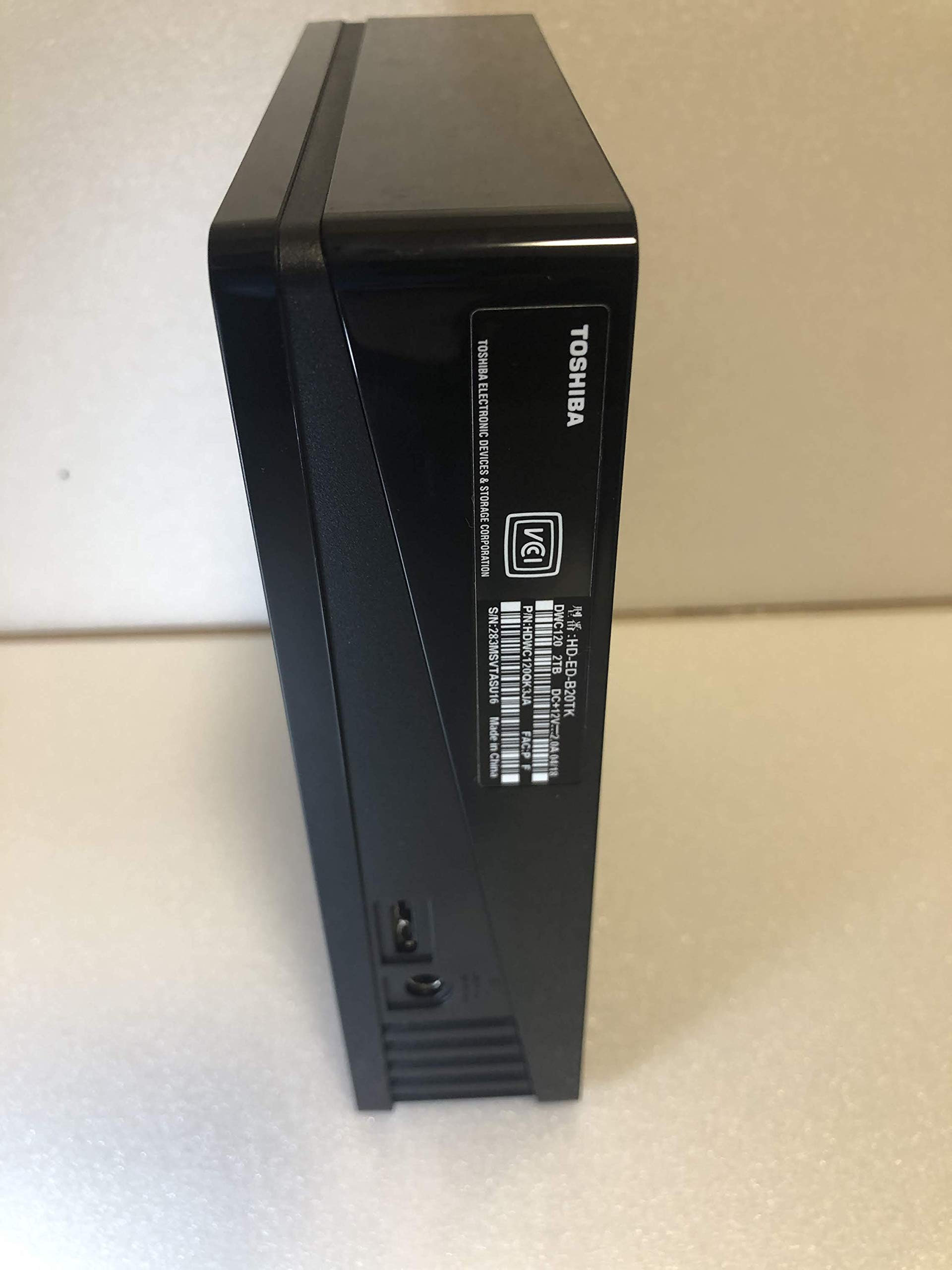 Amazon | HD-ED-B20TK ブラック CANVIO DESK(据え置きHDD) | 東芝