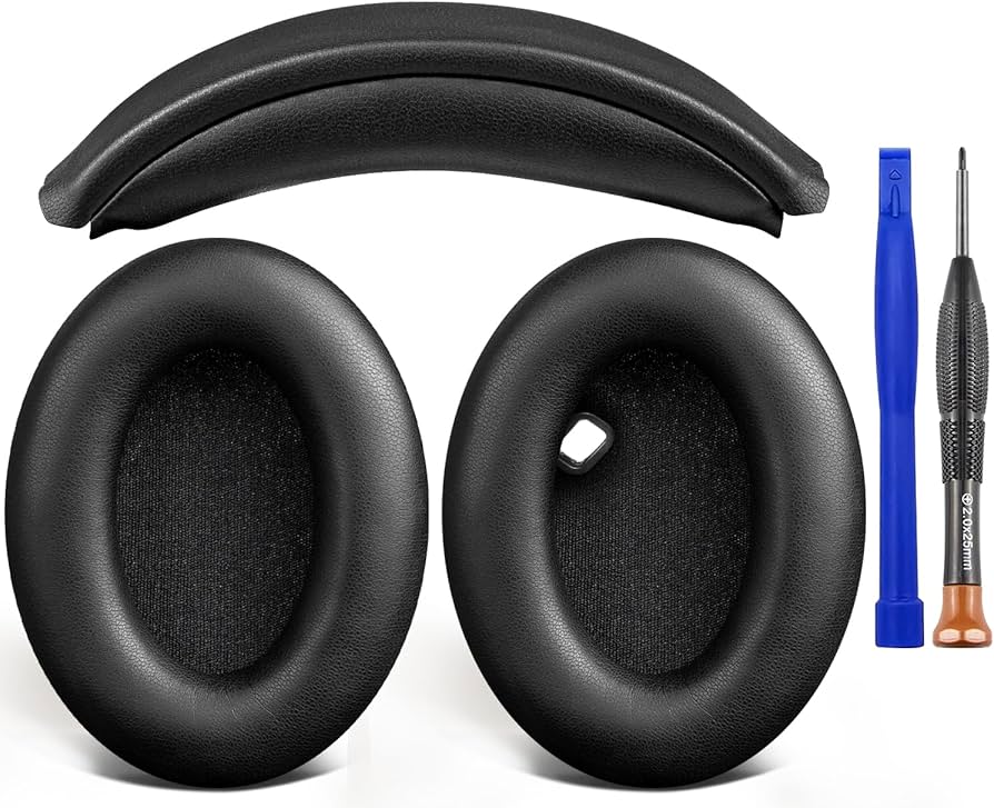 Amazon.com: SOULWIT Ear Pads Cushions + Headband, Replacement Kit