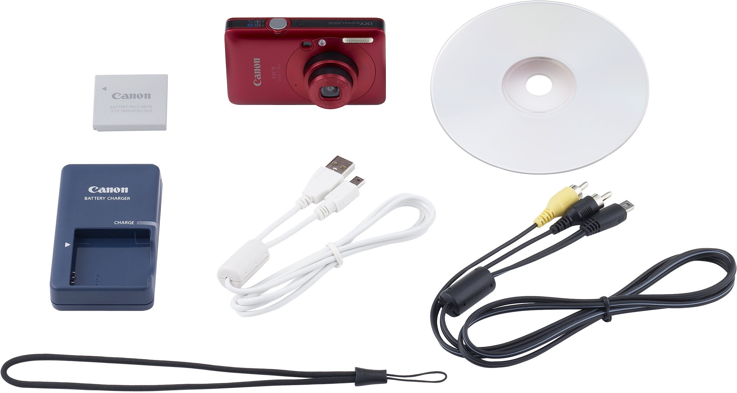 Amazon | Canon デジタルカメラ IXY DIGITAL (イクシ) 210 IS レッド