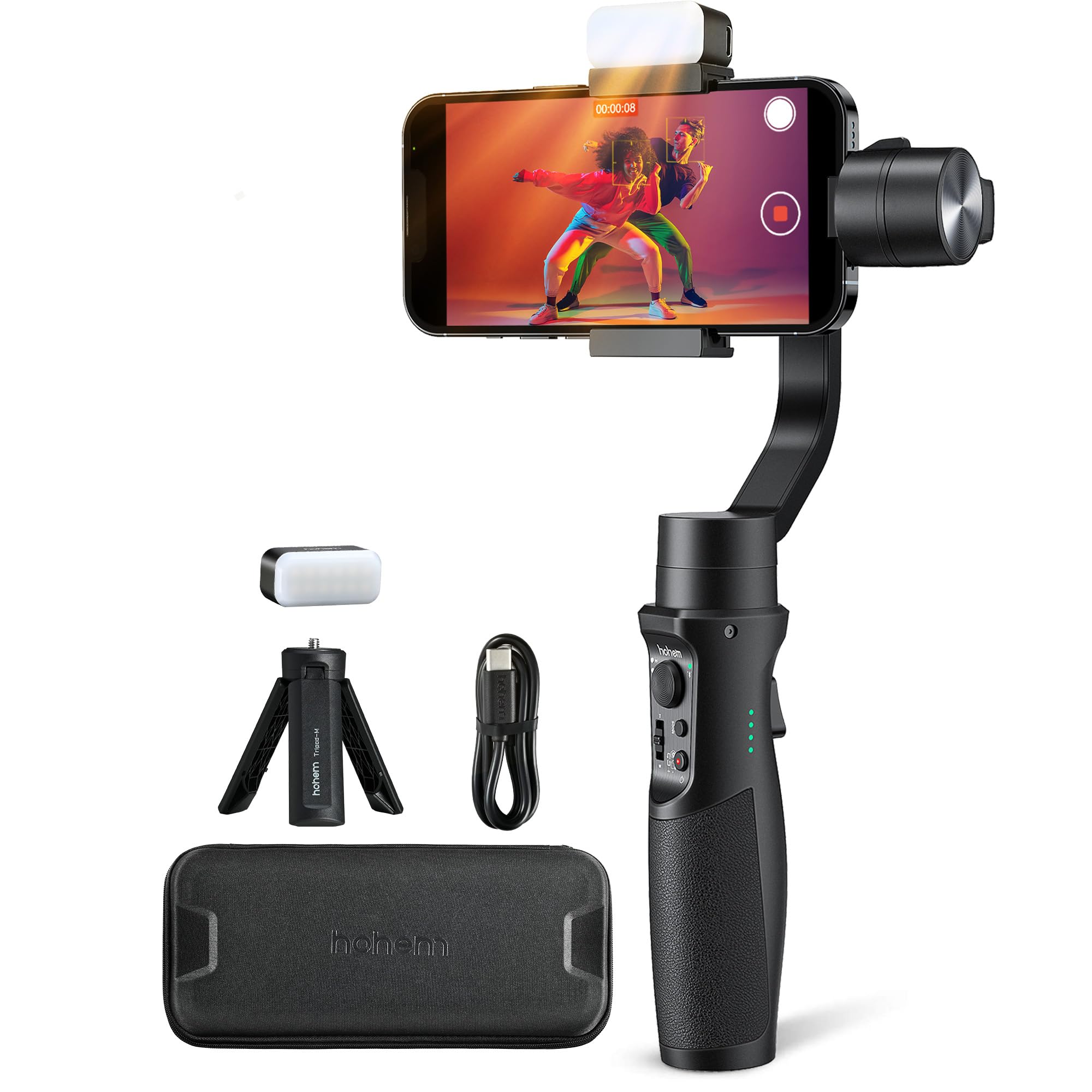 Amazon.com: hohem iSteady Mobile+ Kit Gimbal Stabilizer for