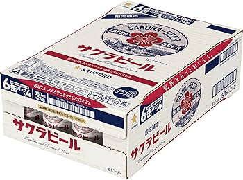 Amazon.co.jp: サッポロ サクラビール [ 350ml×24本 ] : 食品・飲料・お酒