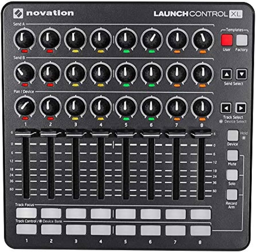 Amazon.co.jp: NOVATION ノベーション MIDIコントローラー