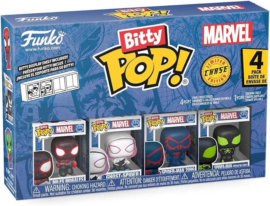 Amazon.co.jp: FUNKO Bitty Pop! 4pk ファンコ ポップ スパイダーマン
