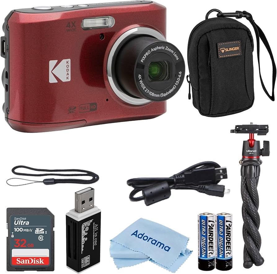 Amazon.com : Kodak PIXPRO FZ45 Friendly Zoom 16MP Full HD Digital