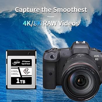 Amazon.com: Jorkar CFexpress Type B Cameras Memory Card 256GB, for