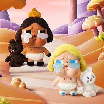 Amazon.com: POP MART Crybaby Tears Factory Series - Vinyl Face
