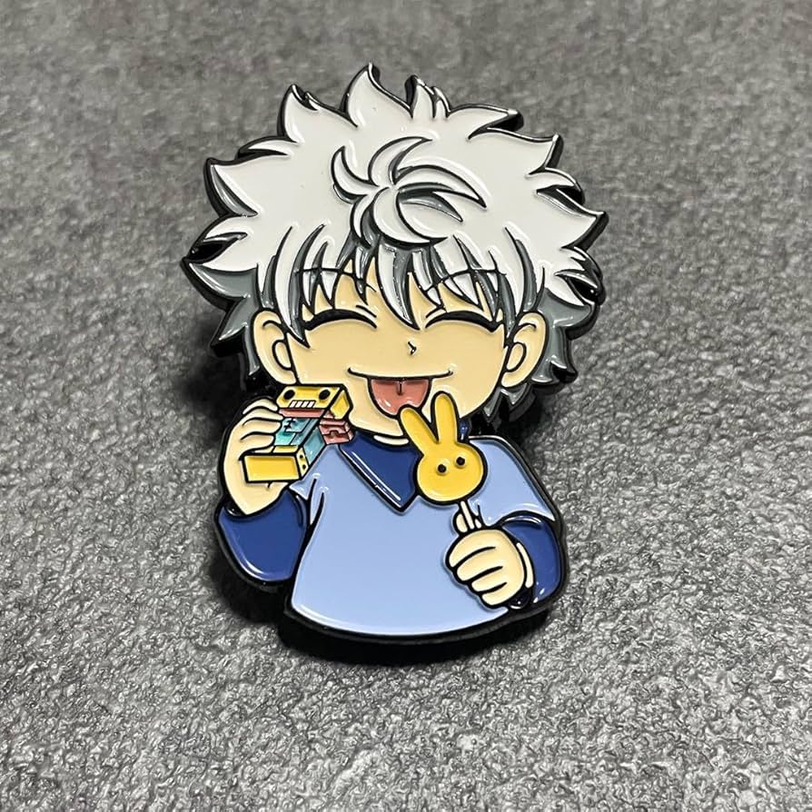 Amazon.co.jp: HUNTER×HUNTER ハンターハンター キルア ピンバッジ
