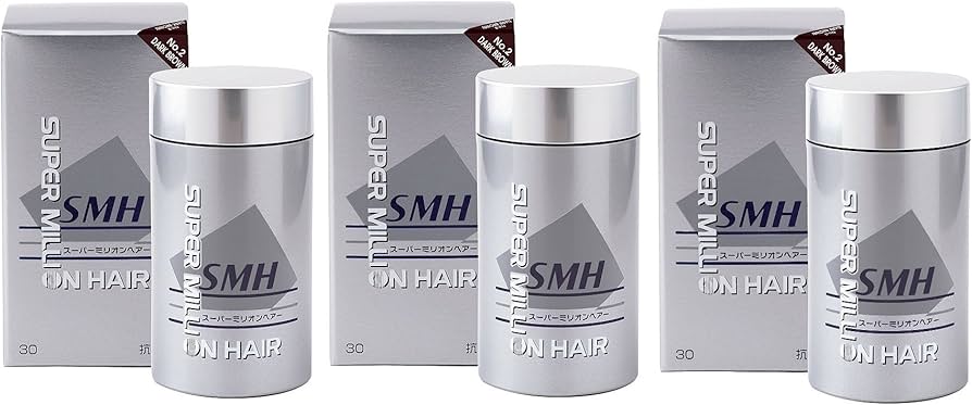 Amazon | ルアン スーパーミリオンヘアー 30g No.2 ダークブラウン 3点