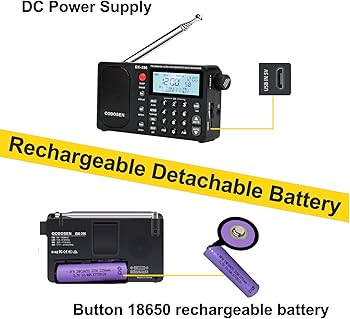 Amazon.co.jp: QODOSEN DX-286ラジオ小型,超高性能FM/LW/AM/短波