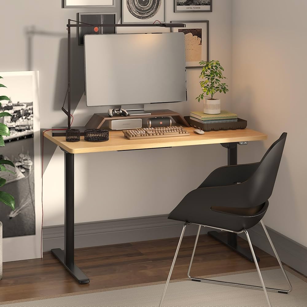 Amazon.co.jp: FLEXISPOT 昇降デスク パソコンデス 幅120cm 奥行き60cm