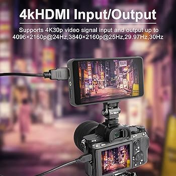 Amazon.co.jp: Portkeys PT5 II モニター 5'' ウルトラHD 4Kタッチ