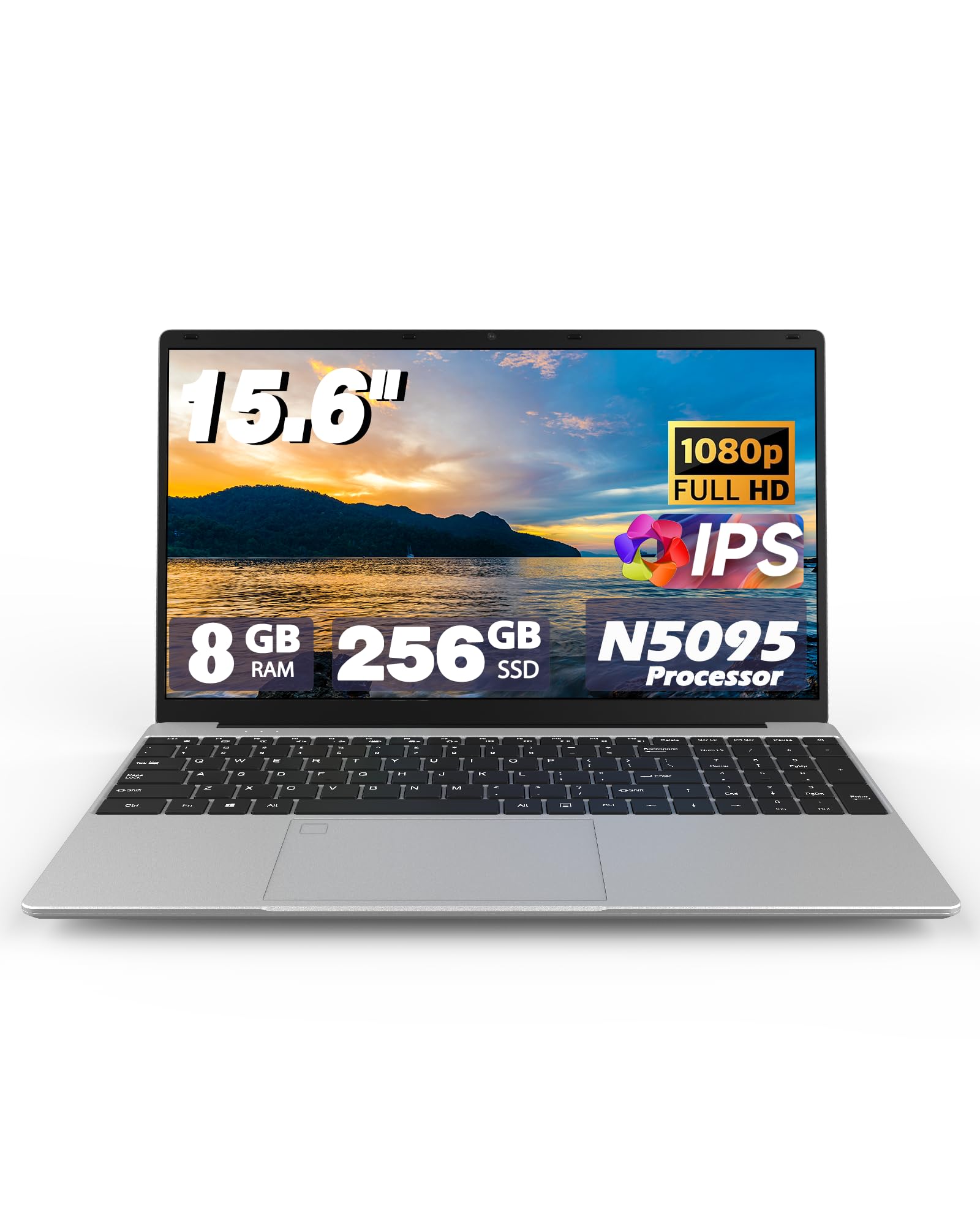 Amazon.co.jp: ノートパソコン、15.6インチLaptops 1080P IPS