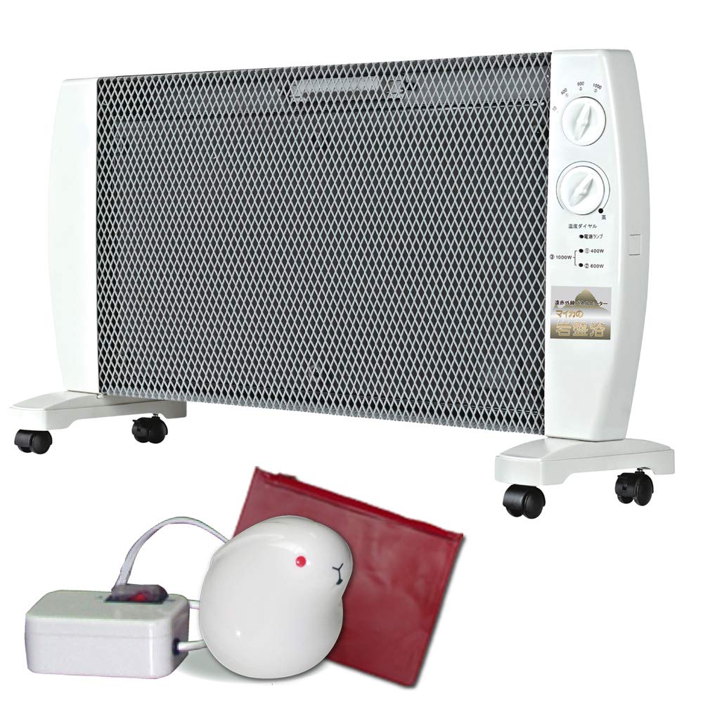 Amazon.co.jp: マイカの岩盤浴 M-1000 遠赤外線パネルヒーター 8畳