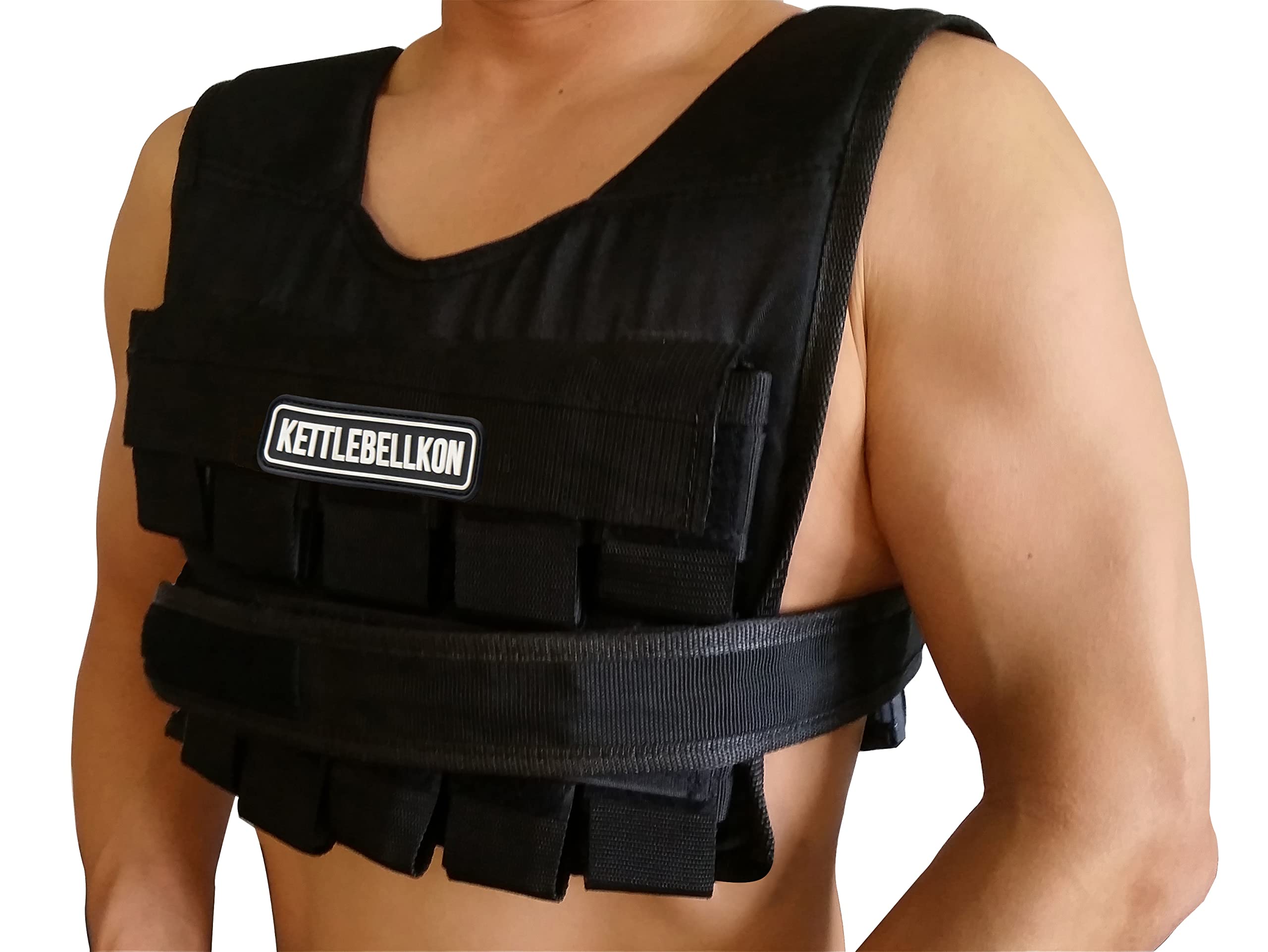 Amazon | KETTLEBELLKON（ケトルベル魂）パワーウエイトベスト (T
