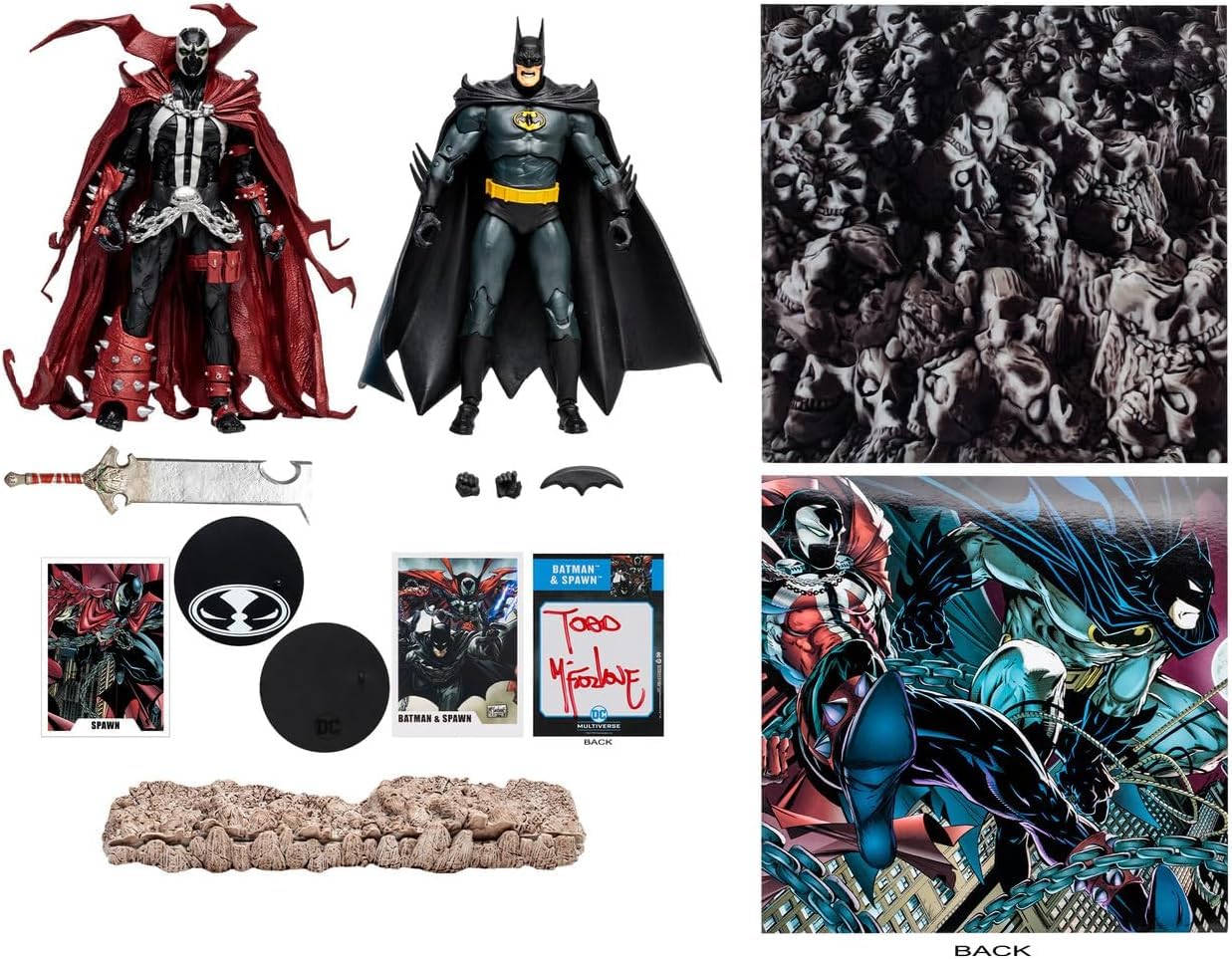 Amazon.co.jp: McFarlane Toys DCマルチバース バットマン&スポーン