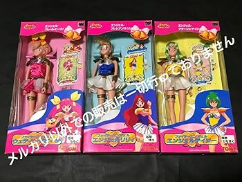 Amazon.co.jp: TOMY 愛天使伝説ウェディングピーチ 着せ替え人形3体＋