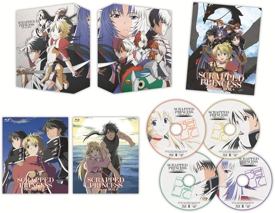 Amazon.co.jp: スクラップド・プリンセス Blu-rayBOX : 折笠富美子