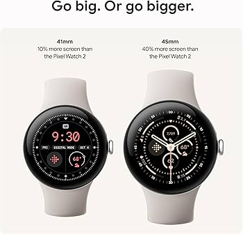 Amazon.com: Google Pixel Watch 3 (45mm) 2024 Model - Android