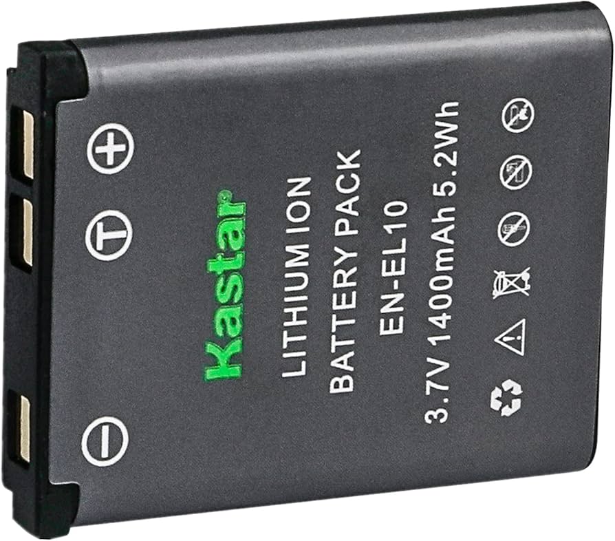 Amazon.com : Kastar EN-EL10 Lithium-Ion Battery Replacement for