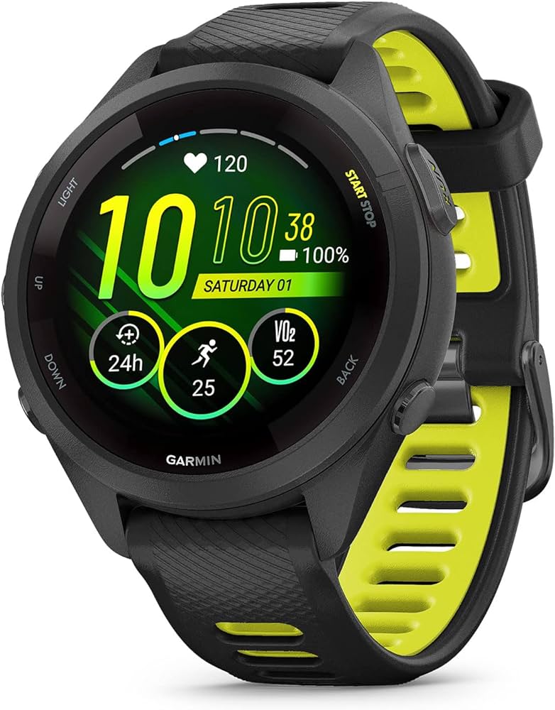 Amazon.com: Garmin Forerunner 265S Running Smartwatch, Colorful