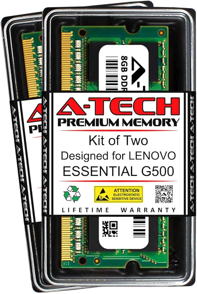 A-Tech 16GB (2 x 8GB) RAM for Lenovo Essential G500 | DDR3 1600MHz