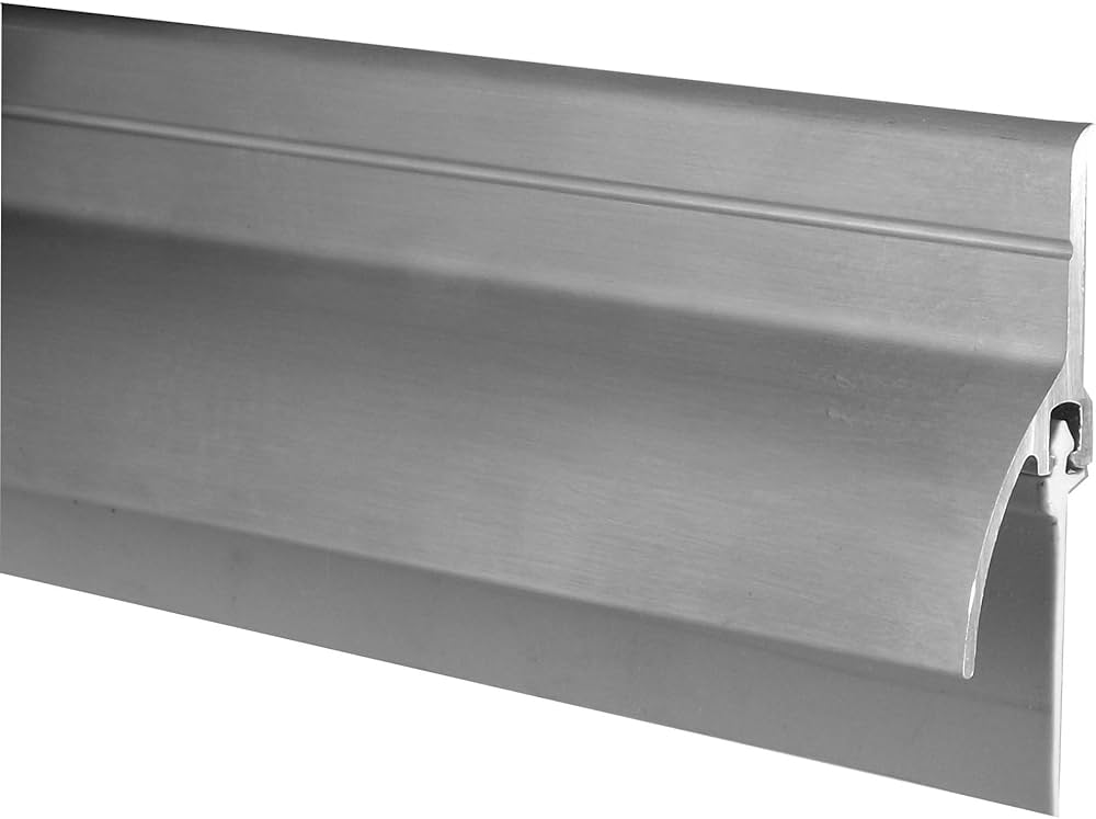 Pemko - 345AV36 Door Bottom Sweep with Rain Drip, Mill Finish