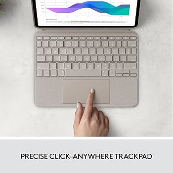 Logitech Combo Touch iPad Pro 11 polegadas (1ª, 2ª, 3ª, 4ª geração