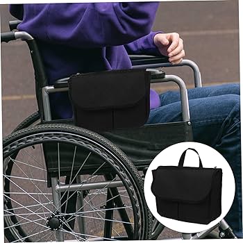 Amazon | KOMBIUDA 車椅子用サイドバッグとアームレストオーガナイザー