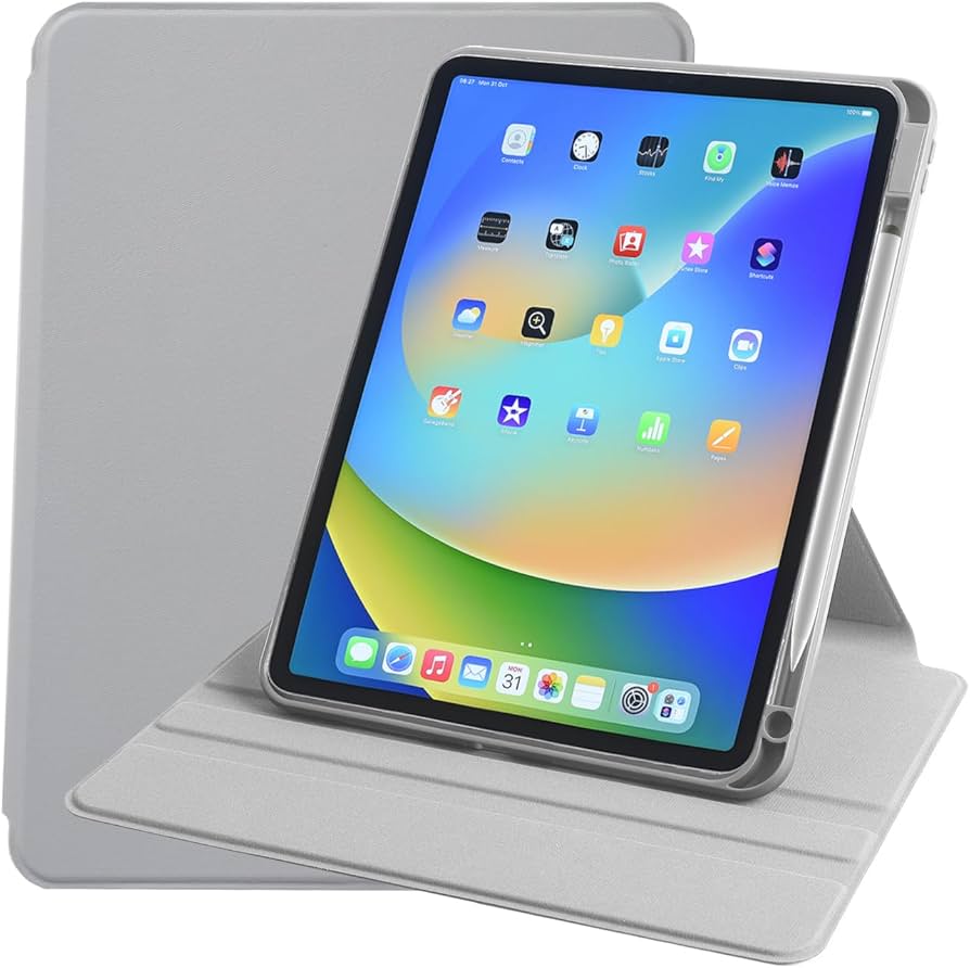 Arctic Fox Smart Folio Rotating Cover Case for iPad Pro 11 inch