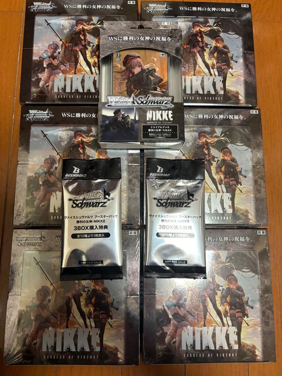 NIKKE シュリンク付き 6BOX スタートデッキ1つ プロモパック2枚付き