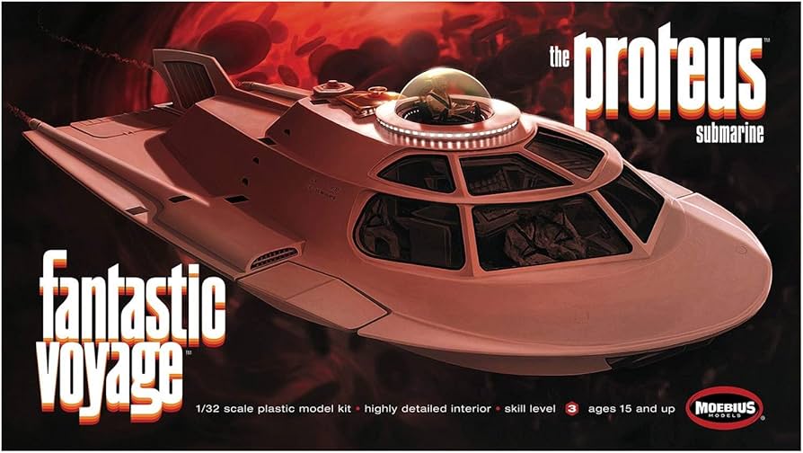 Amazon | メビウス 1/32 ミクロの決死圏 特殊潜航艇プロテウス号