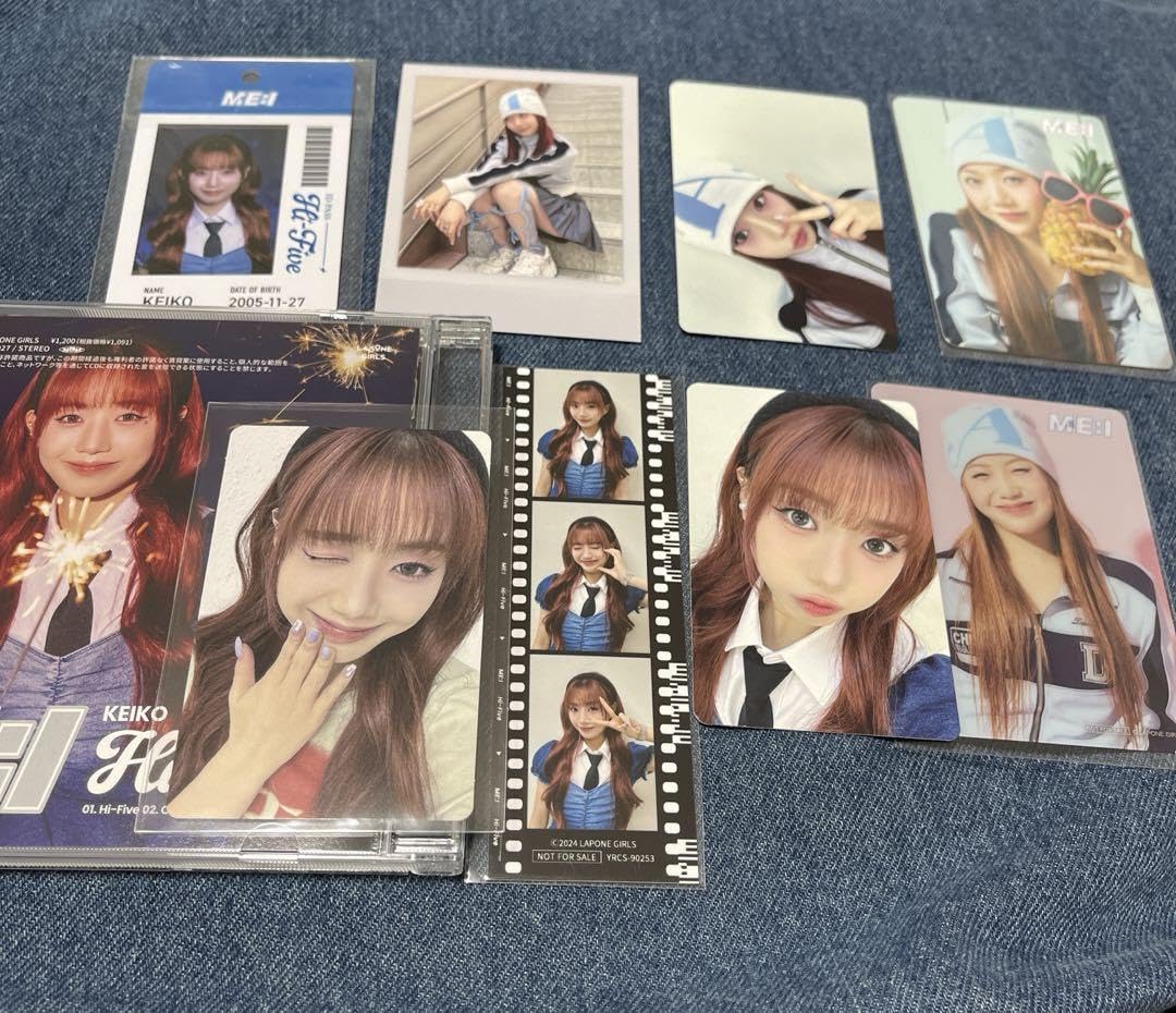 Amazon.co.jp: ME:I ミーアイ 清水恵子 トレカコンプ FC盤 ソロジャケ