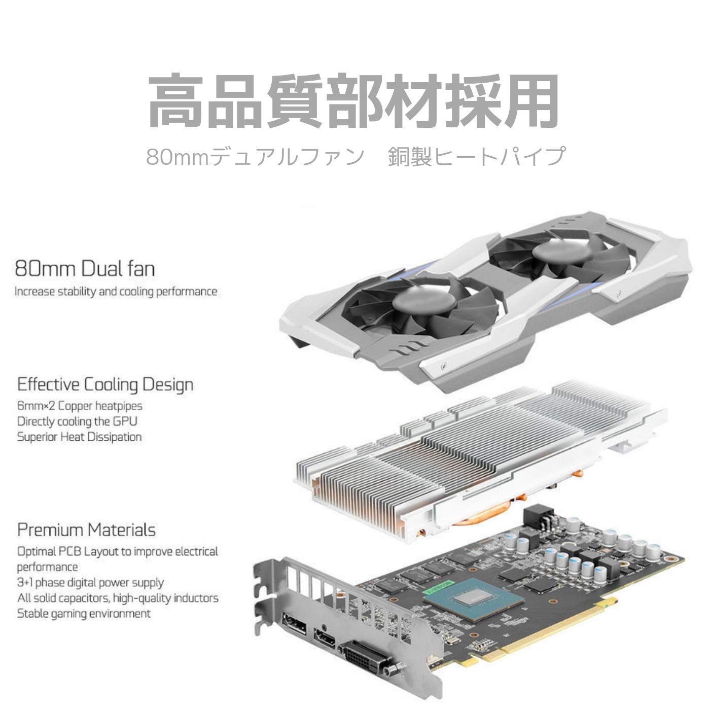 Amazon | 玄人志向 ビデオカードGEFORCE GTX 1060搭載 GF-GTX1060-3GB