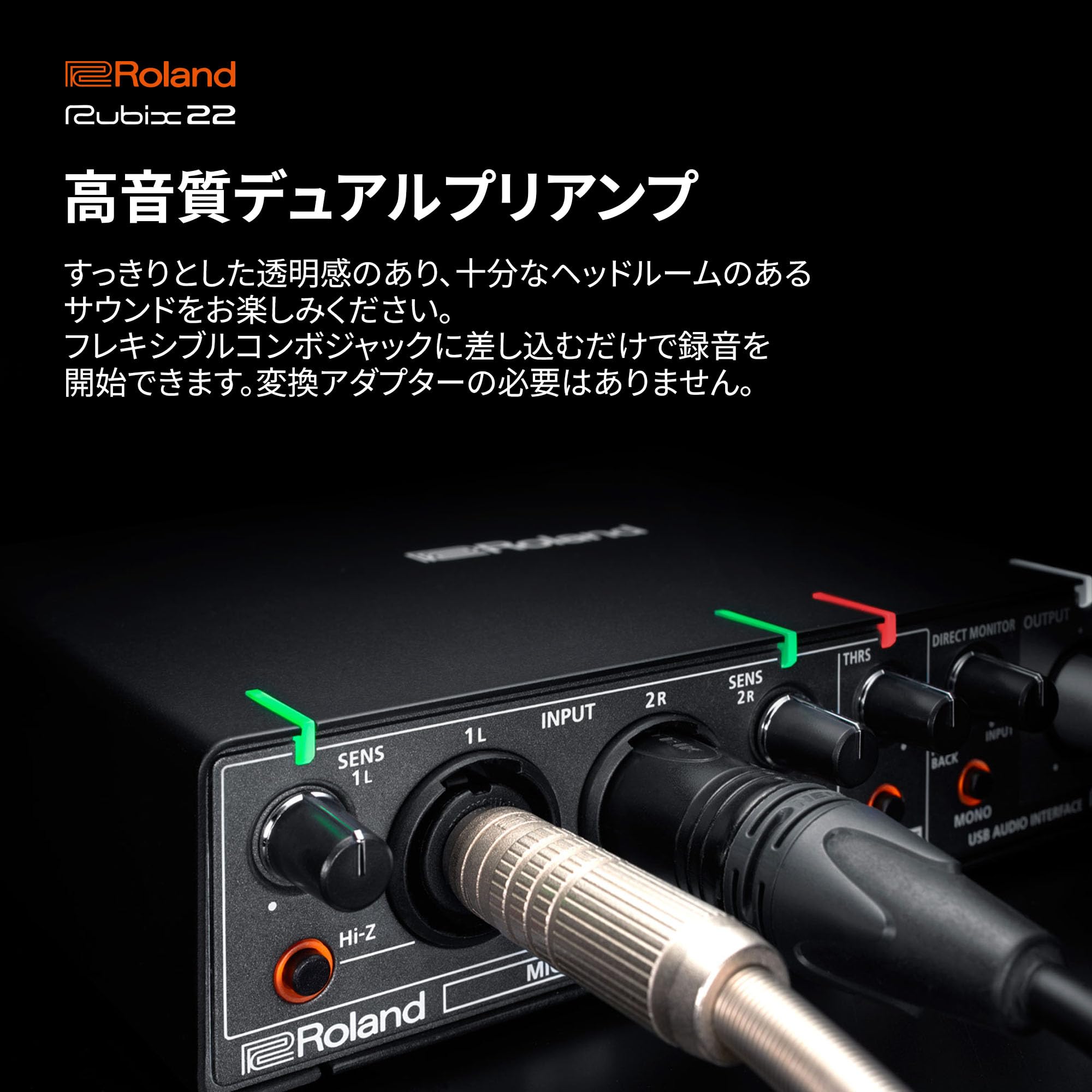 Amazon.co.jp: ローランド ROLAND Rubix22 USB AUDIO INTERFACE