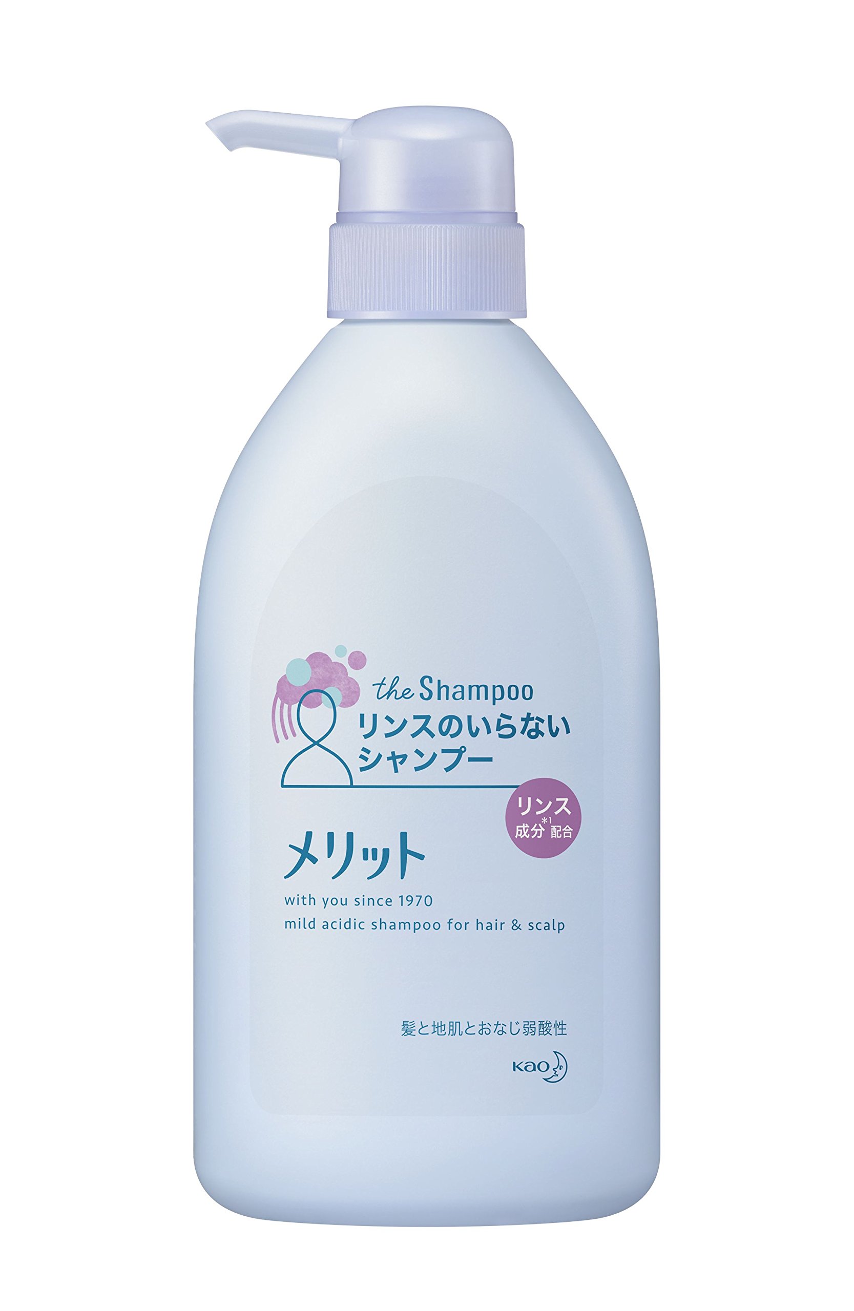 Amazon | Merit メリット リンスのいらないシャンプー ポンプ 480ml