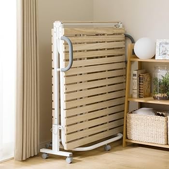 Amazon.co.jp: ニトリ(NITORI) シングル 折りたたみ桐すのこパイプ