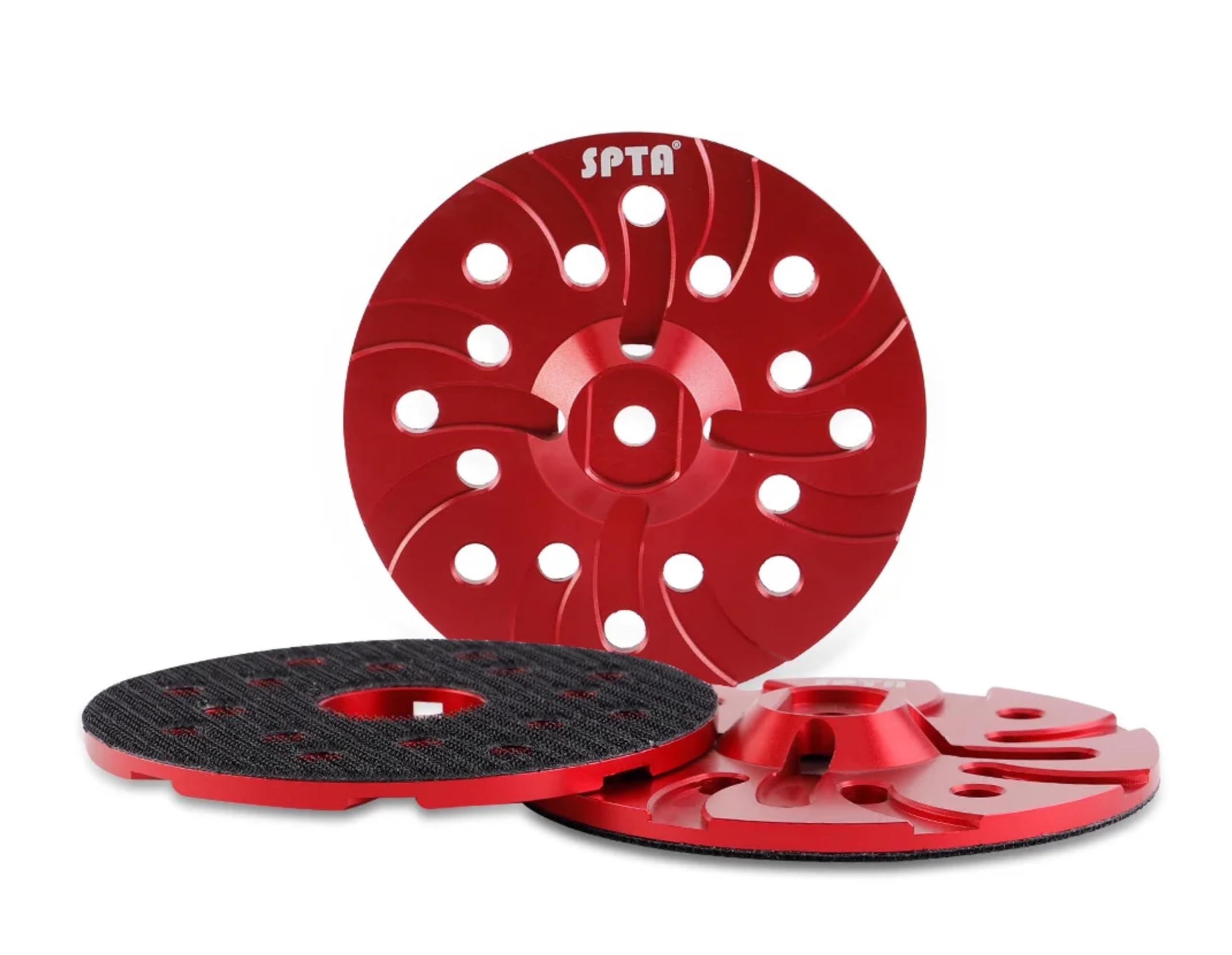 Amazon.co.jp: SPTA アルミ バッキングプレート 1枚 5インチ対応