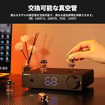 Amazon.co.jp: AIYIMA T20 フルバランスHi-Fi真空管プリアンプ TUBE