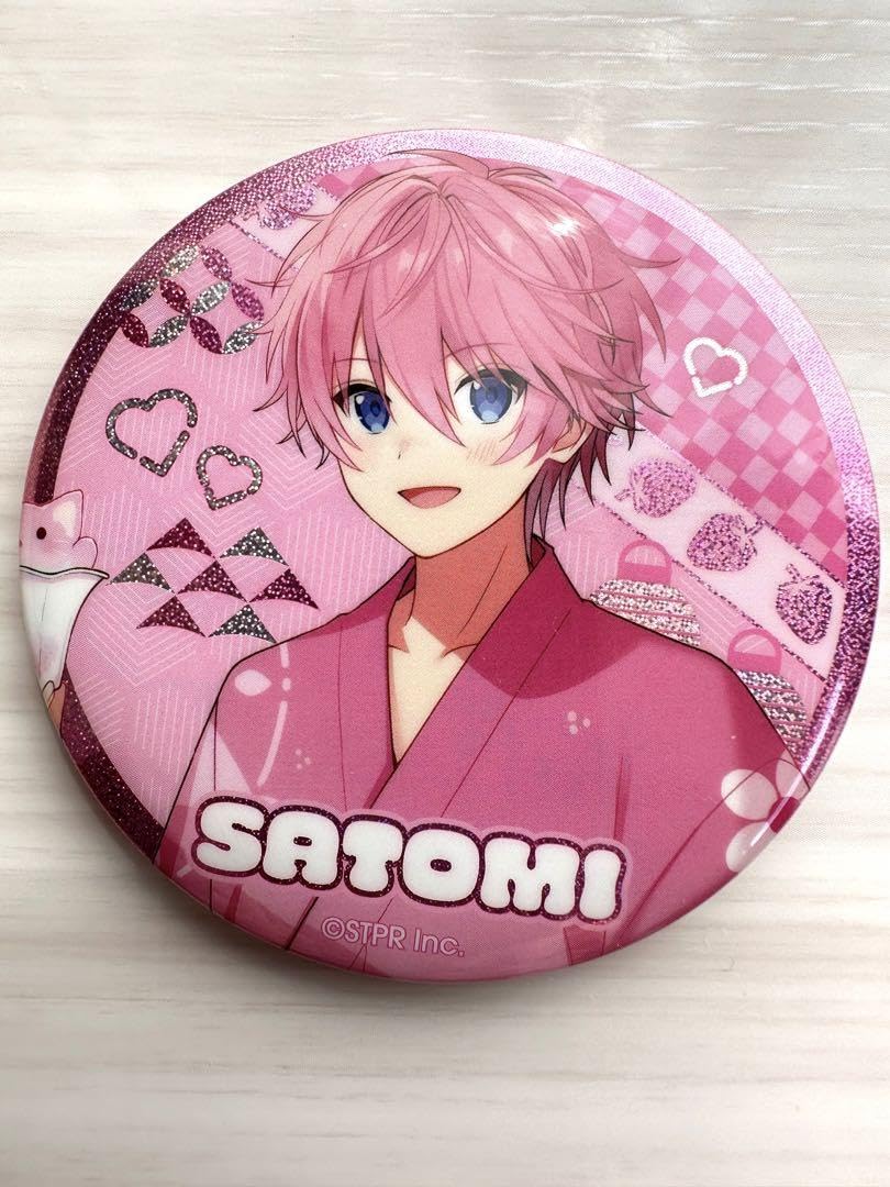 すとぷり さとみ 缶バッジ すとぷり さとみ STPR Family Festival