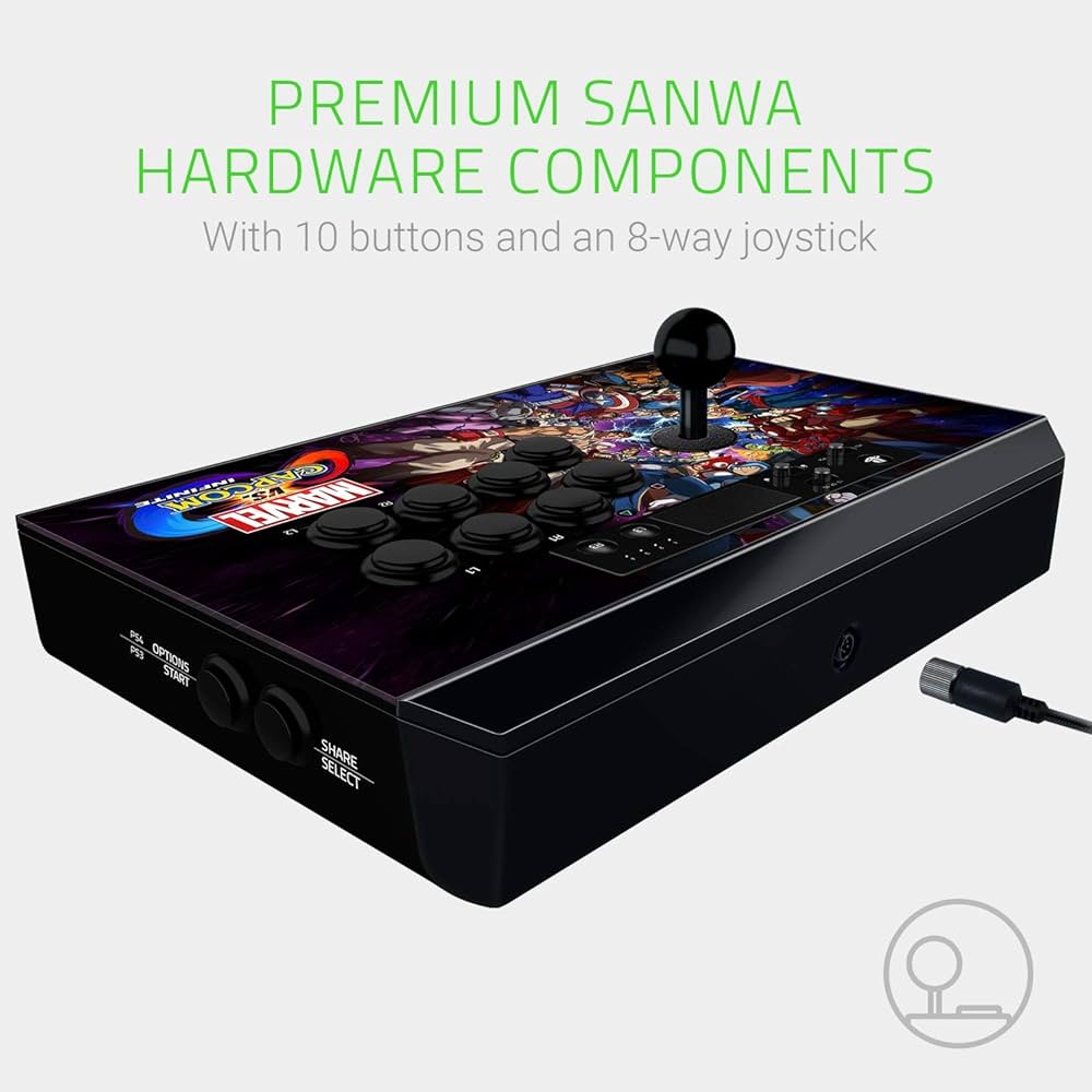 Amazon.com: Razer Panthera Arcade Stick for PS4: Fully Mod-Capable